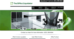 Desktop Screenshot of furnitureliquidationphoenix.com